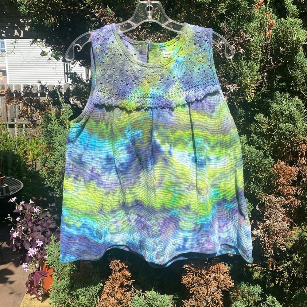 Upcycled Max Studio Sleeveless Top